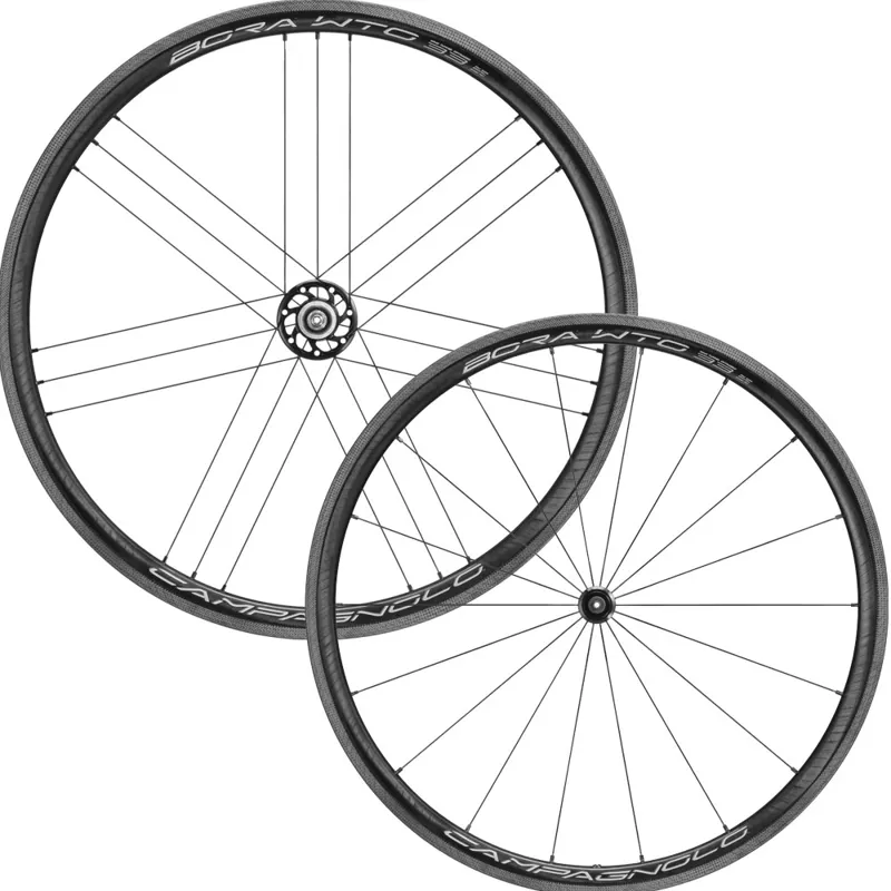 Campagnolo Bora WTO 33 2wayfit リム AC3 Bora WTO 33 2-Way Tubeless Clincher Wheels Label